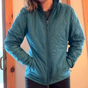 L.L. Bean Blue Quilted Jacket